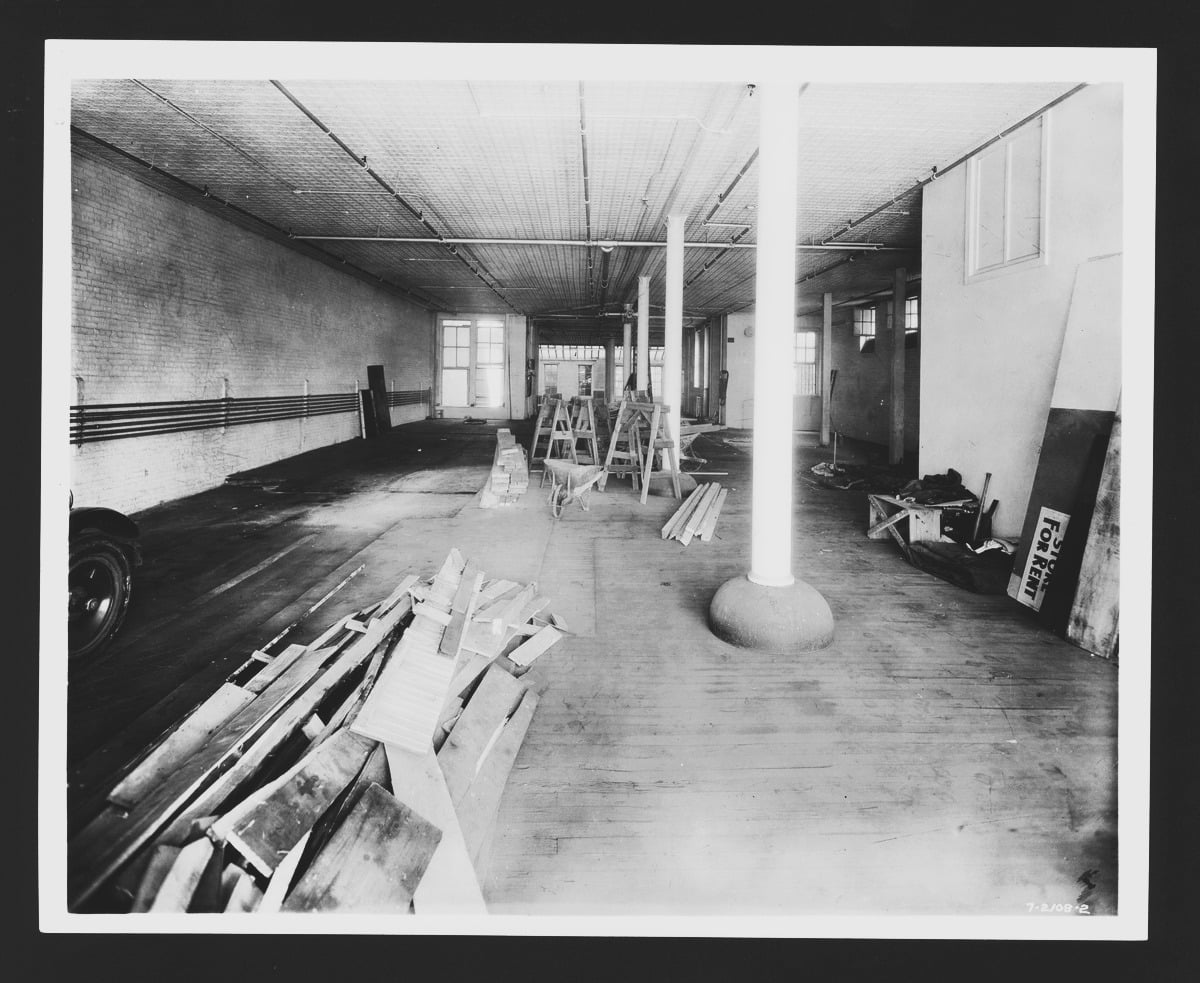 Art of This Century Baustelle NYC © Friedrich Kiesler Foundation